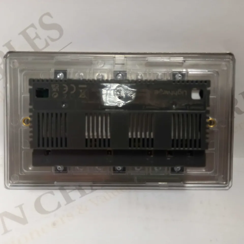 LIGHTWAVE LP23 SMART DIMMER 3 GANG STAINLESS STEEL