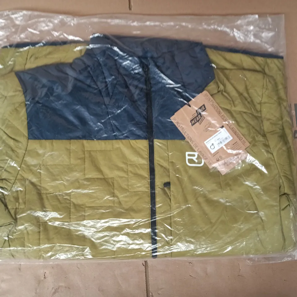 BAGGED ORTOVOX SWISSWOOL PIZ SEGNAS JACKET IN SWEET ALISON SIZE XL