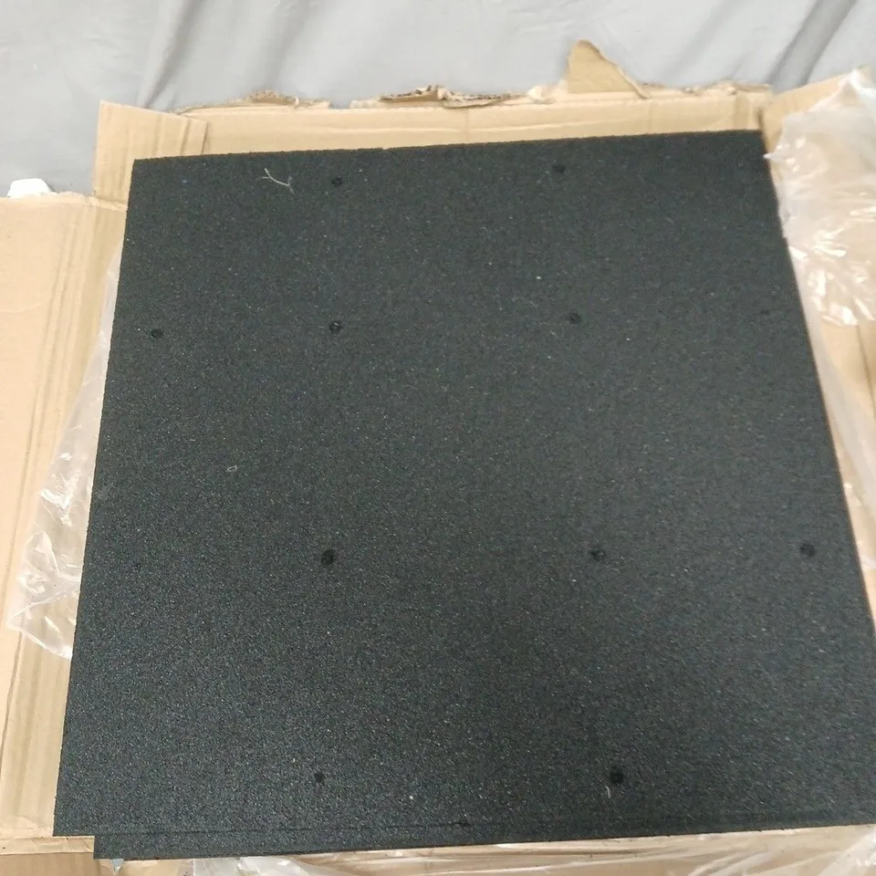 CAPITAL SPORTS FLOOR PROTECTOR MATS – 4-PIECE SET, BLACK FOAM MATS