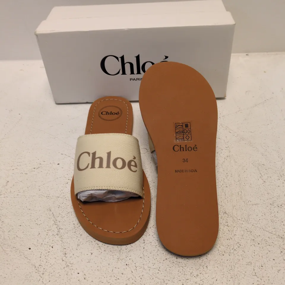 Chloé Paris Sandals – Women's Slide, EU 34