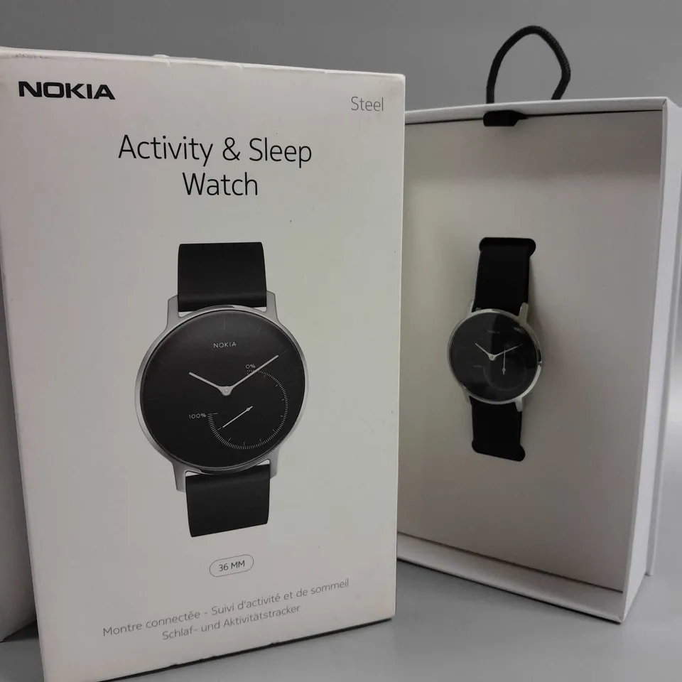 BOXED NOKIA STEEL ACTIVITY & SLEEP WATCH 