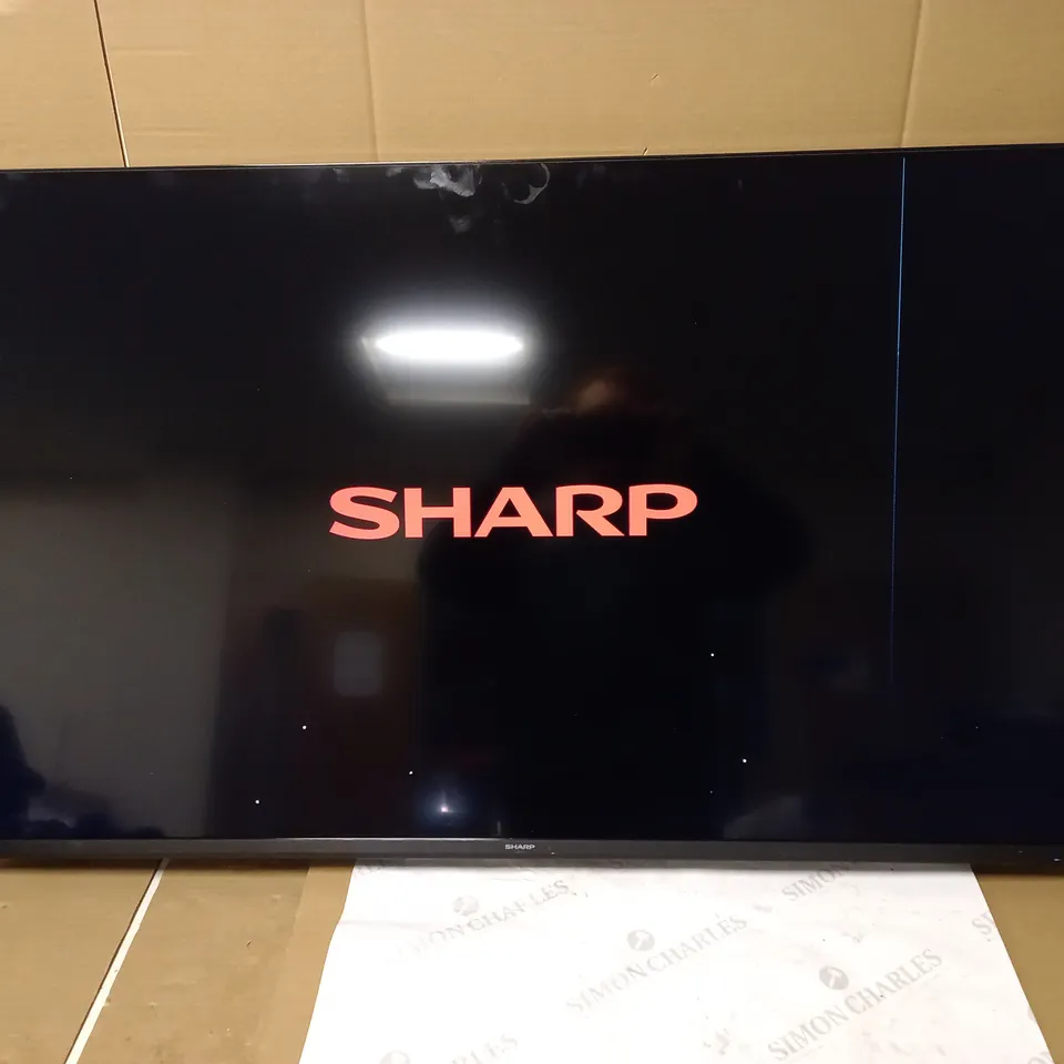 SHARP 4T-C50DL3KL2AB 50-INCH 4K HDR ANDROID SMART TV - BLACK