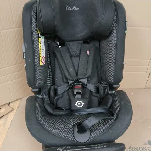 SILVER CROSS MOTION ALL SIZE 360 DONINGTON CAR SEAT IN BLACK - COLLECTION ONLY