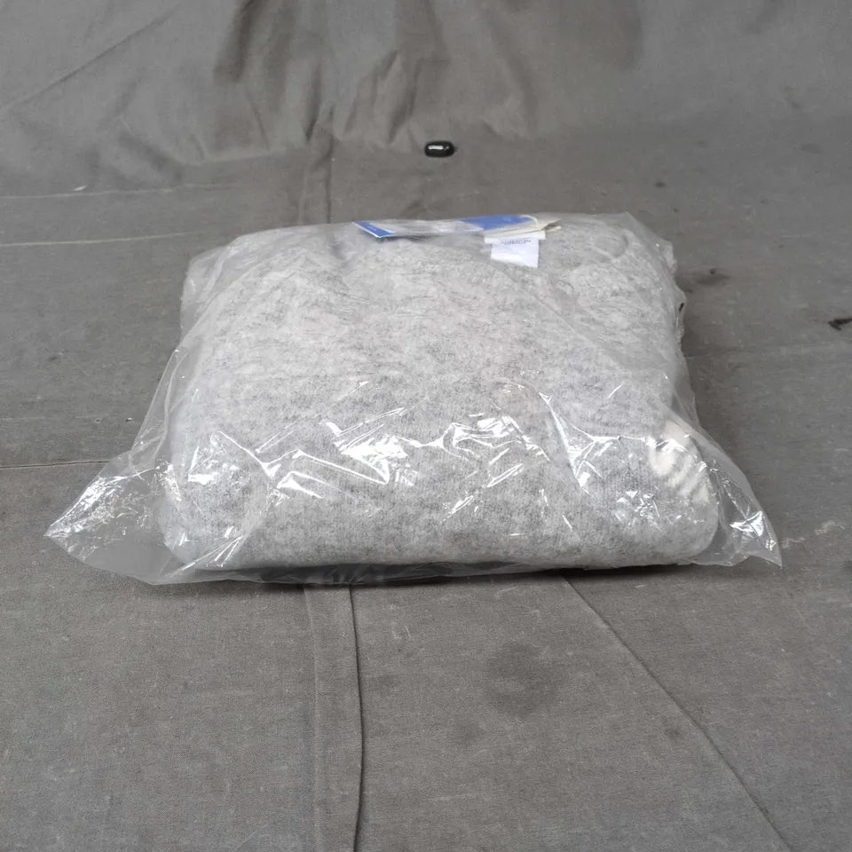 ADIDAS KNITTED SWEATER – GREY, UK L. BAGGED