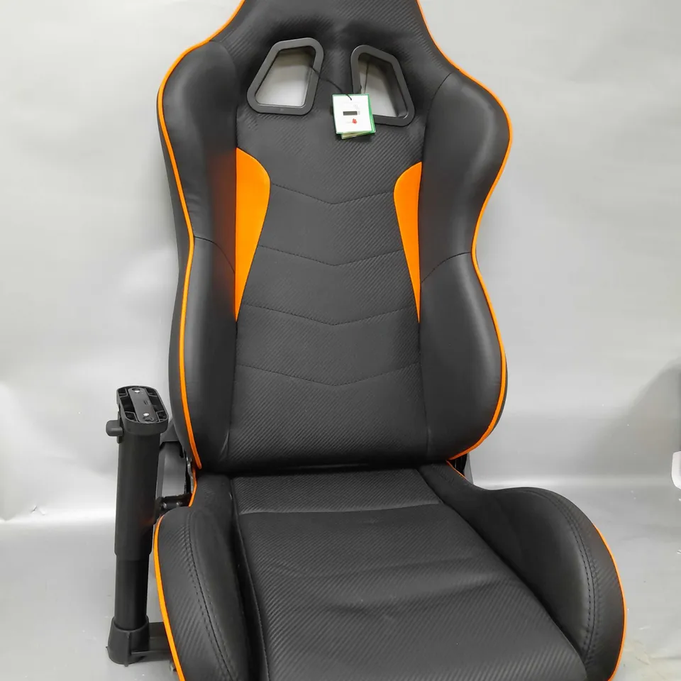 ADX FIREBASE JR. RACE 24 GAMING CHAIR - BLACK & ORANGE