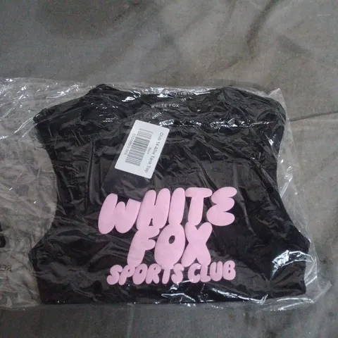 WHITE FOX CLUB 14 ALLIE TANK TOP – BLACK – SIZE 3XS