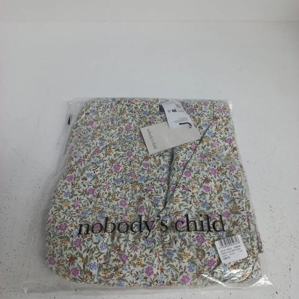NOBODY'S CHILD FLORAL PRINT DRESS – SIZE 10 