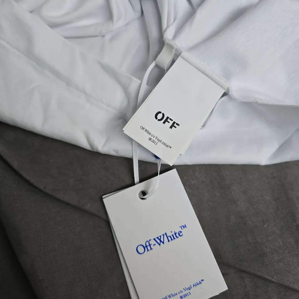 Off-White c/o Virgil Abloh White T-shirt with Back Arrow Graphic – XL