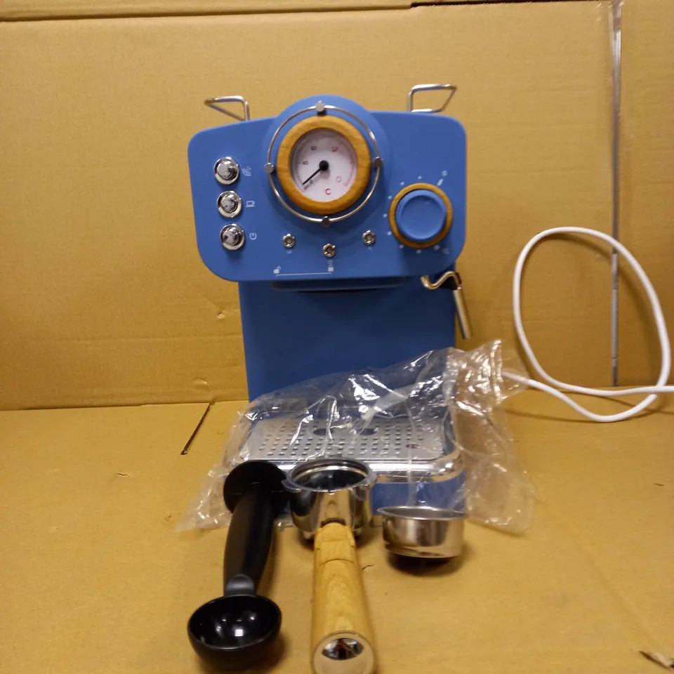 SWAN ESPRESSO COFFEE MAKER - SPRUCE BLUE