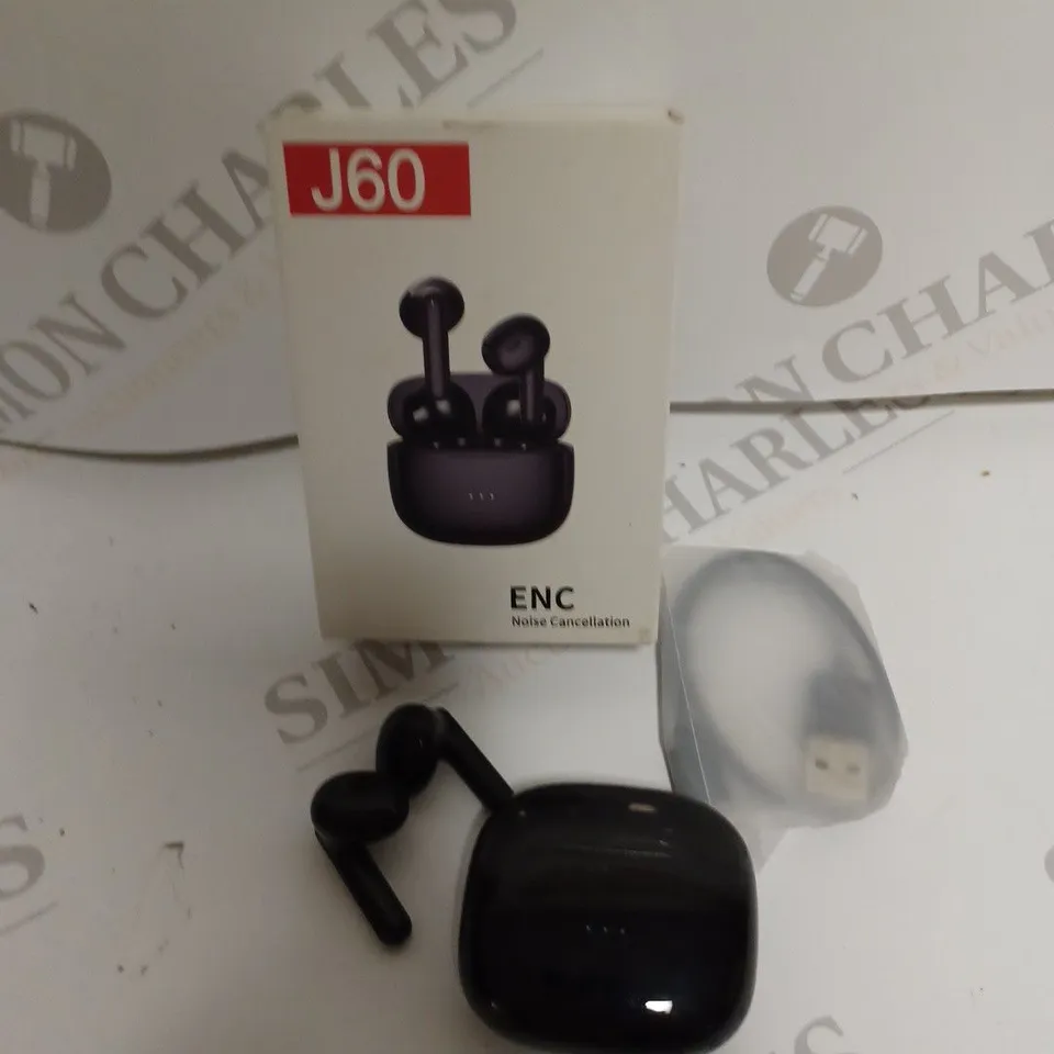 BOXED J60 NOICE CANCELLING WIRELESS EARPHONES