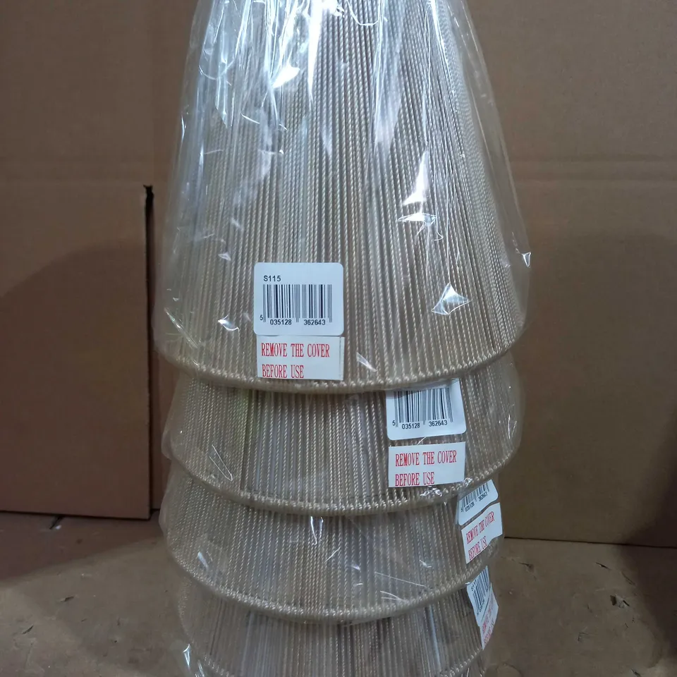 DESIGNER SET OF 5 STRING LAMP SHADES