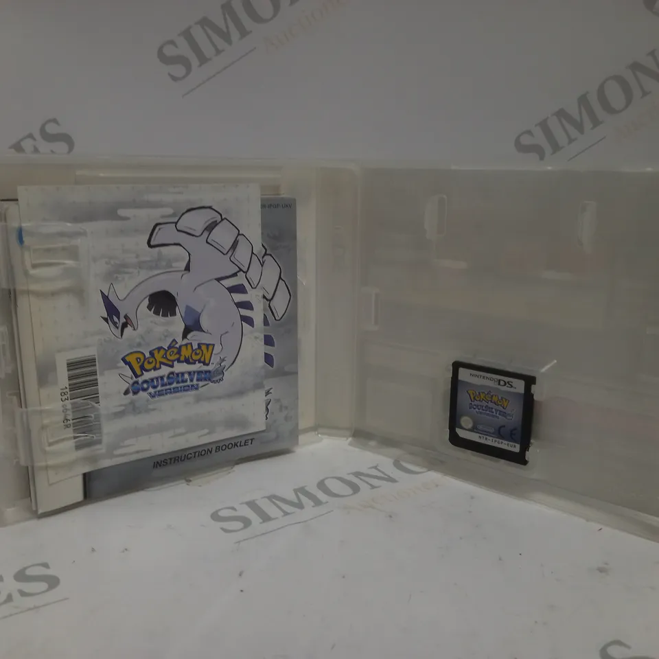 POKEMON SOUL SILVER VERSION FOR NINTENDO DS 