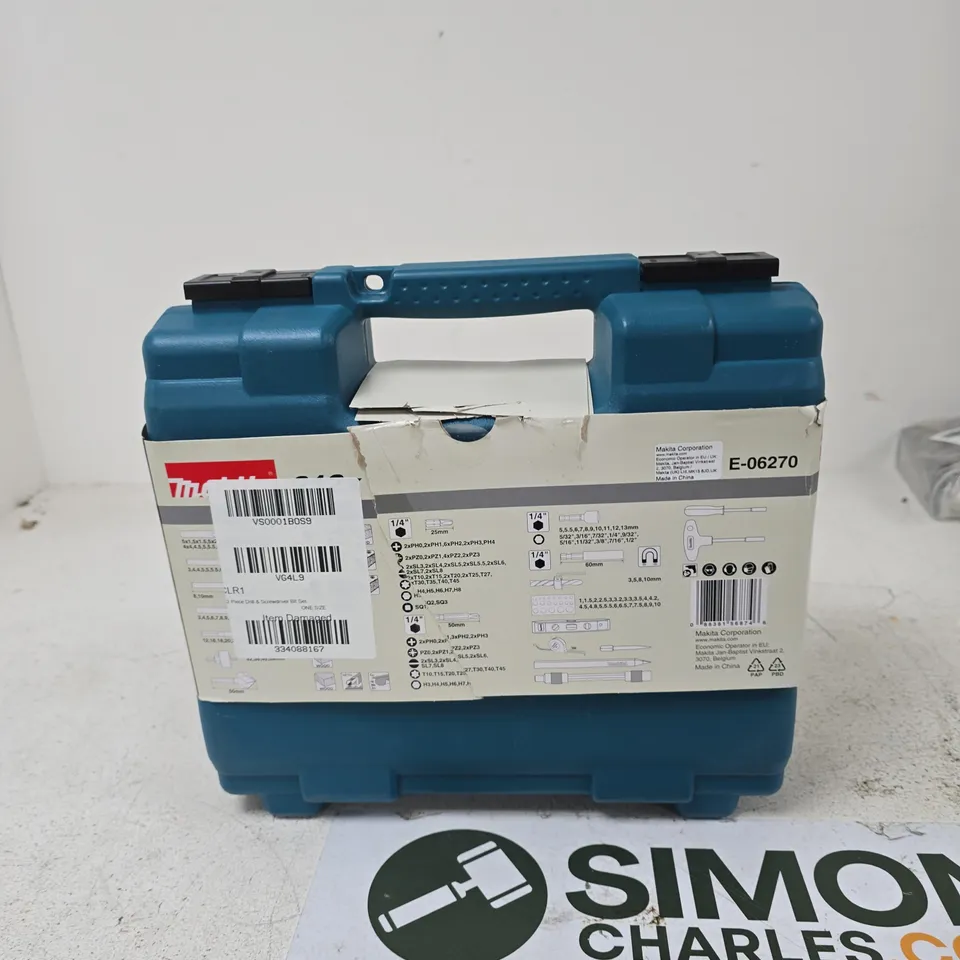 MAKITA 212X TOOL KIT CASE