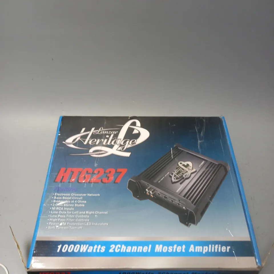 LANZAR HERITAGE MOSFET AMPLIFIER HTG237 - 1000WATT