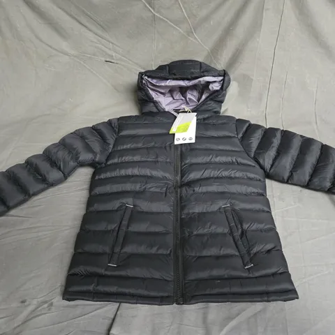 MOUNTAIN WAREHOUSE SEASONS 2 KIDS PADDED COAT BLACK 9-10YRS