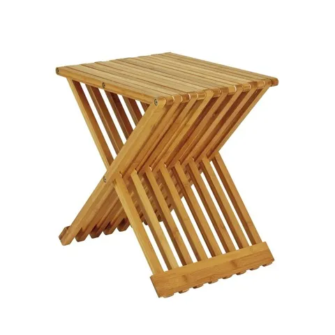 BOXED SIDE TABLE - WHITE