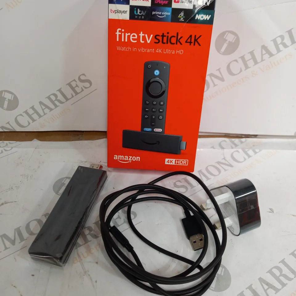 AMAZON FIRE TV STICK 4K BLACK 