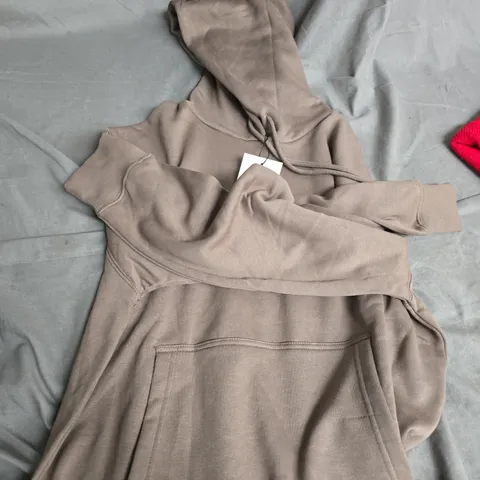 ZARA HOODIE – MEN'S, TAUPE, SIZE M
