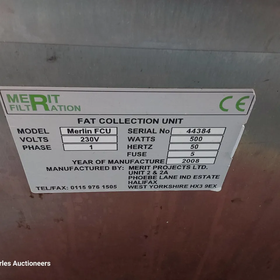 MERLIN FAT COLLECTION UNIT 