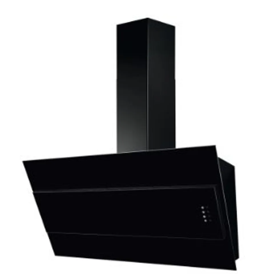 ZANUSSI CHIMNEY HOOD 90CM BLACK MODEL ZFVX19K RRP £317