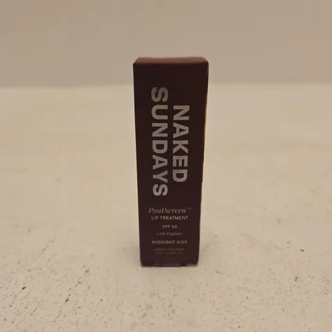 NAKED SUNDAYS LIP TREATMENT SPF 50 MIDNIGHT KISS 15ML