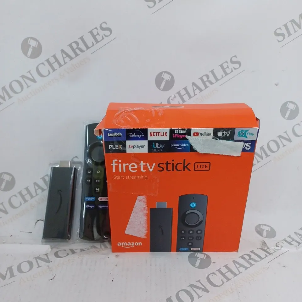 BOXED AMAZON FIRE TV STICK LITE