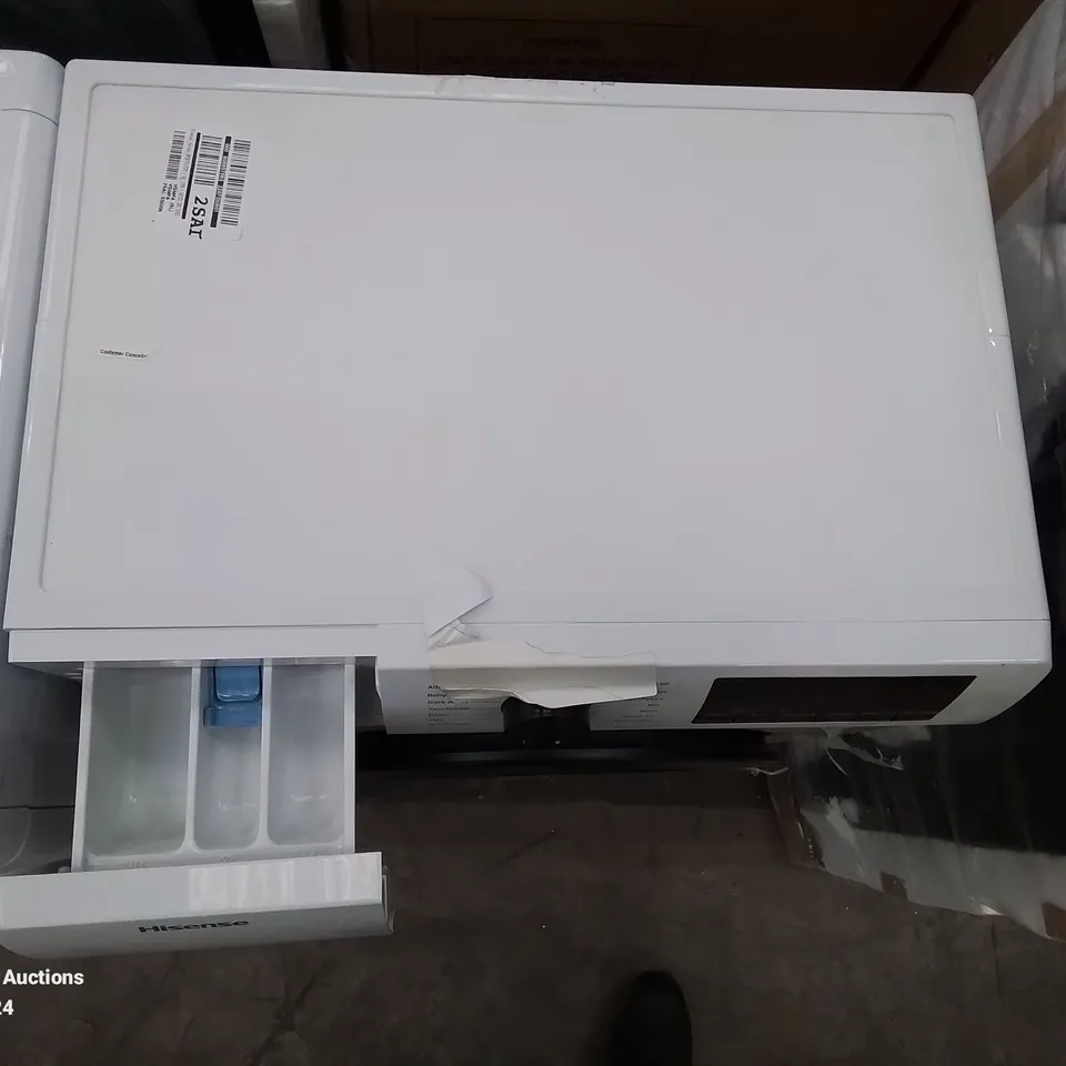 HISENSE WASHING MACHINE WFQP7012EVM 1200 RPM 7 KG - WHITE