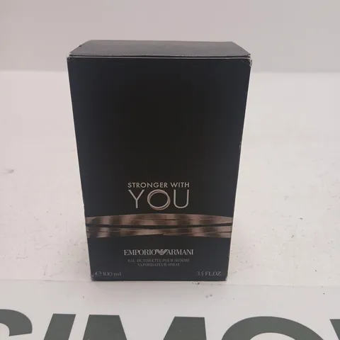 BOXED GIORGIO ARMANI STRONGER WITH YOU EAU DE TOILETTE 100ML