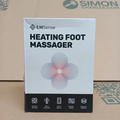 EMSENSE HEATING FOOT MASSAGER – BOXED