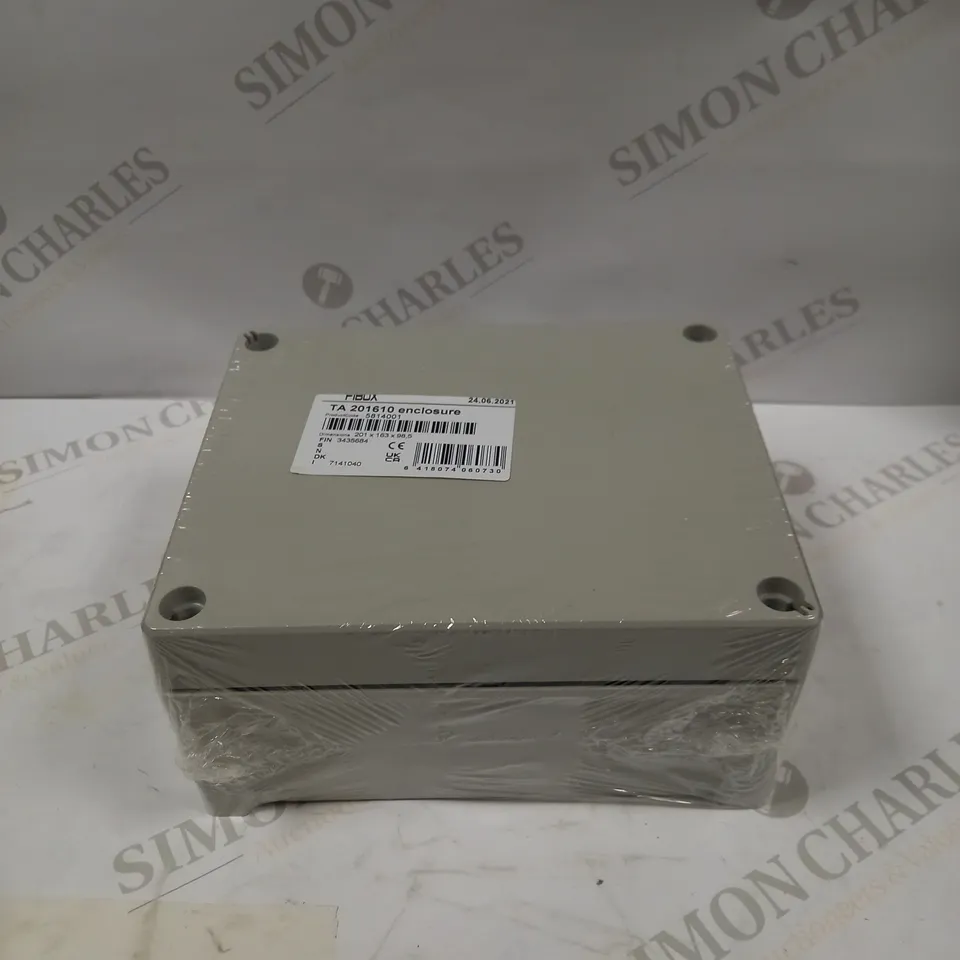 BOX OF APPROXIMATLY 20 FIBOX TEMPO SERIES GREY ABS ENCLOSURE, IP65, GREY LID, 240 X 191 X 107.4MM