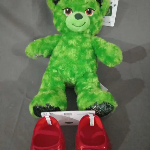 BOXED BUILD A BEAR WORKSHOP INFEVE WICKED BEAR WITH BOOTS