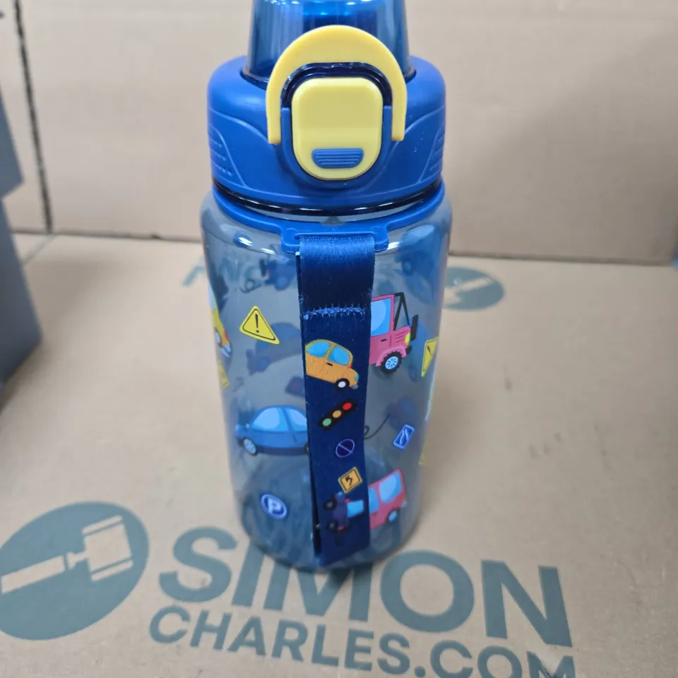 TOTE OF APPROXIMATELY 15 ASSORTED ITEMS TO INCLUDE: BLUE BOTTLE 