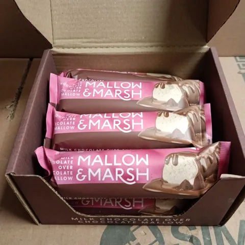 APPROXIMATELY 10 MALLOW & MARSH MILK CHOCOLATE BARS 