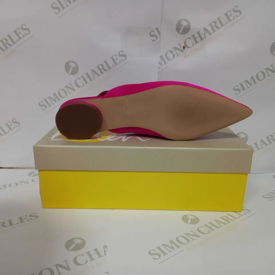 BODEN PINK SLIP ONS WOMENS - US 39