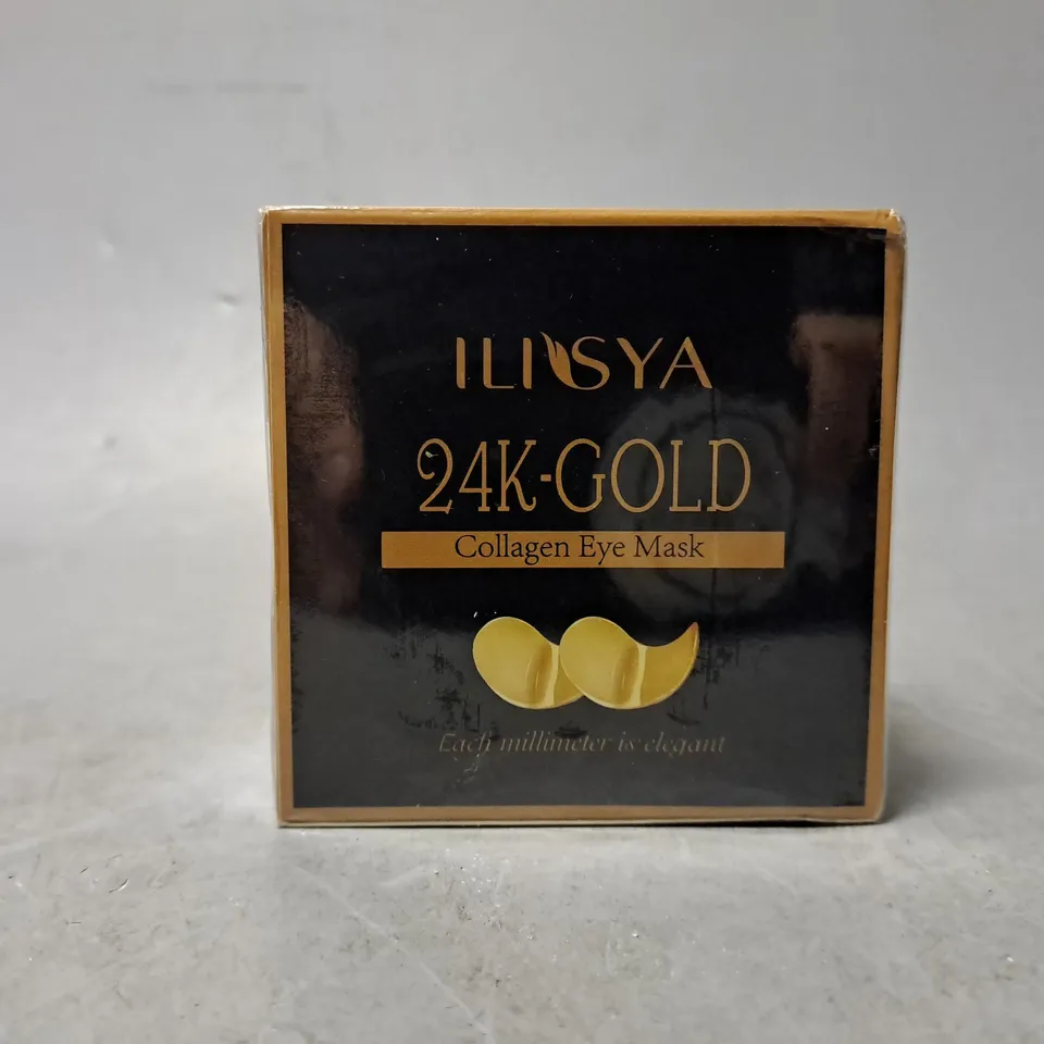 SEALED ILISYA 24K GOLD COLLAGEN EYE PATCHES UNDER EYE MASKS