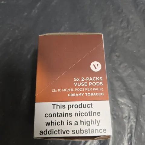 VUSE PODS - 5X2-PACK CREAMY TOBACCO NICOTINE PODS