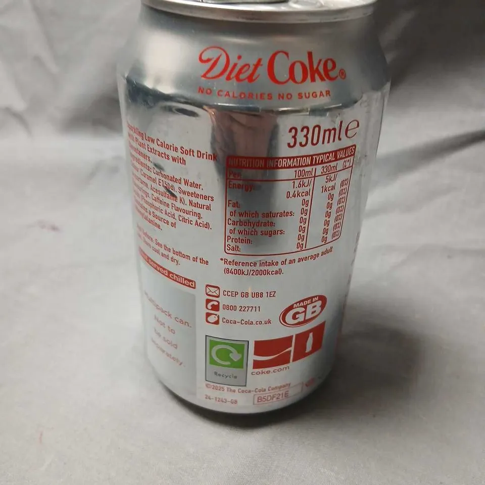 APPROXIMATELY 25 DIET COKE 330ML CAN – 'THIS IS MY TASTE' DESIGN 