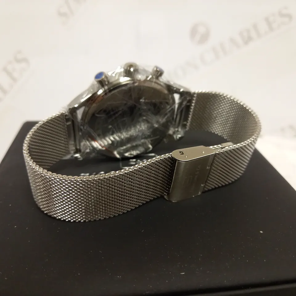 ZIHLMANN & CO CHRONOGRAPH STYLE MESH STRAP WATCH RRP £520