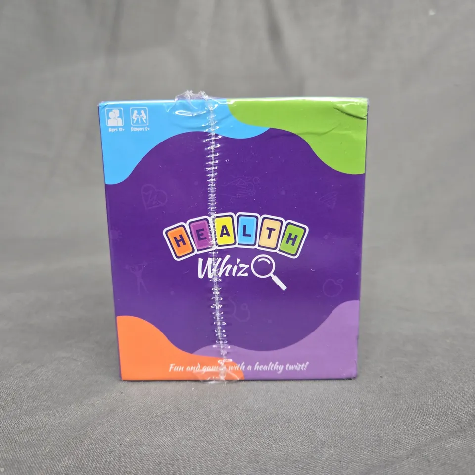 SEALED HEALTH WHIZ CARD