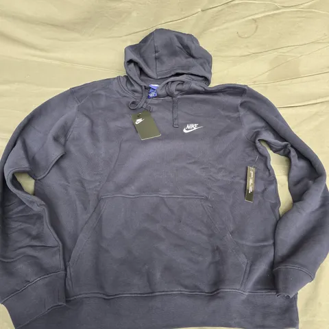 NIKE MENS LONG SLEEVE HOODIE IN NAVY - MEDIUM