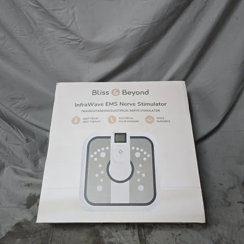 BLISS AND BEYOND INFRAWAVE EMS NERVE STIMULATOR BOXED