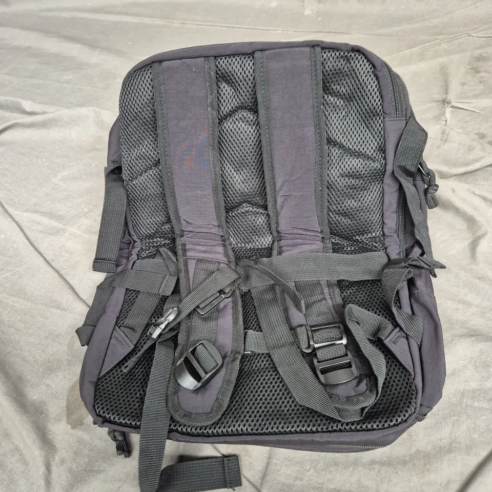 BLACk TACTICAL BACKPACK WITH MOLLE STRAPS