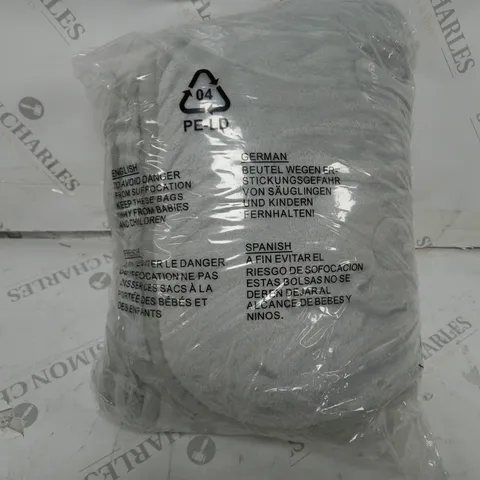 COZEE HOME VELVETSOFT HEATED THROW IN LIGHT GREY