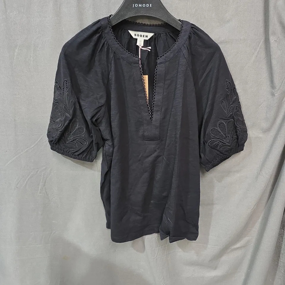 BOX OF APPROXIMATELY 25 CLOTHING ITEMS INCLUDING: TWO BODEN NIGHTGOWNS AND LET IT SNOW HAT