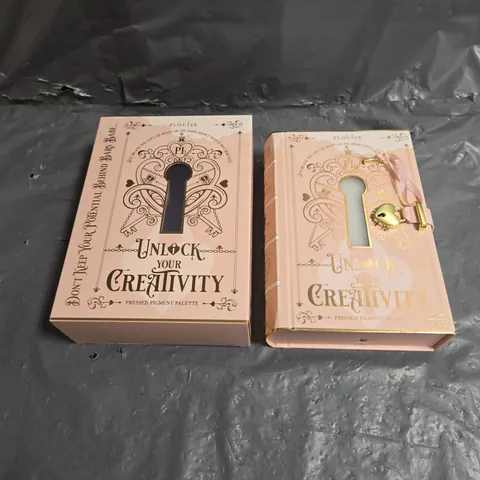 PLOUISE UNLOCK YOUR CLREATIVITY PRESSED PIGMENT PALETTE