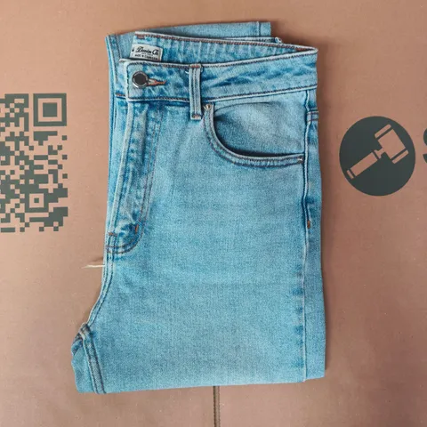 DENIM CO DISTRESSED RIM JEANS IN BLUE SIZE UK 12