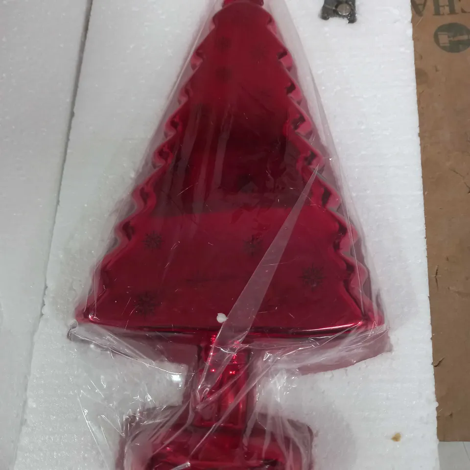 SANTA EXPRESS PRE-LIT SNOWFLAKE TREE DECORATION 