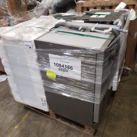 PALLET OF APPROXIMATELY 4 UNPROCESSED RAW RETURN WHITE GOODS TO INCLUDE;