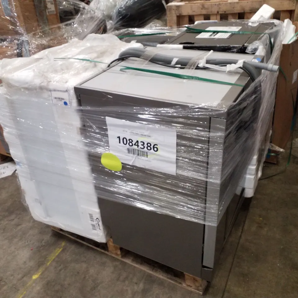 PALLET OF APPROXIMATELY 4 UNPROCESSED RAW RETURN WHITE GOODS TO INCLUDE;
