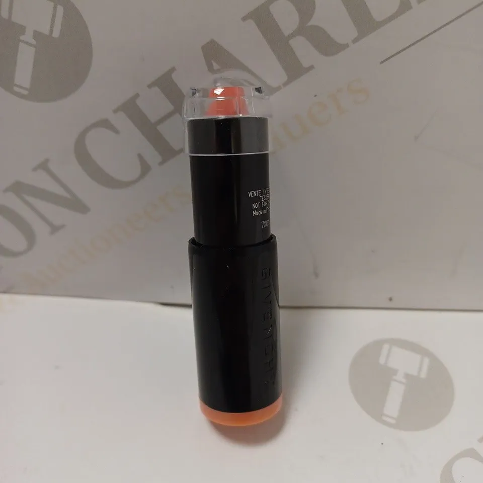 BOX OF APPROX 10 ASSORTED GIVENCHY VENTE INTERDITE ROUGE A LEVRES LIPSTICK IN 17 FLASH CORAL 